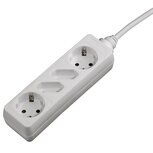 Hama Distribution Panel 4 Sockets Child-proof 1.4 M White