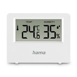 Hama Thermometer + Hygrometer voor Binnen en Buiten Wit