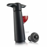 Vacuvin Wijnvacu&uuml;mpomp + Dop Zwart