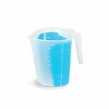DBP Maatbeker 500 ml Blauw/Wit