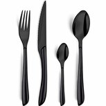 Amefa Eclat Lumino Bestekset 16-delig Zwart
