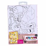 Creafun Schilderen op Canvas + Stickers