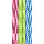 Duni Papieren Rietjes 50 Stuks Rood/Groen/Blauw