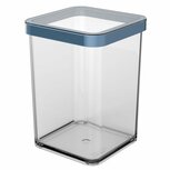 Rotho LOFT Bewaardoos 10x10x14.2 cm 1L Horizon Blauw/Transparant