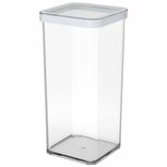 Rotho LOFT Bewaardoos 10x10x21 cm 1.5L Wit/Transparant