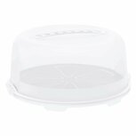 Rotho Fresh Taartdoos 35.5x16.5 cm Wit/Transparant