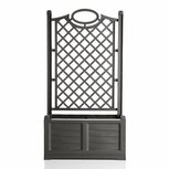 Bama Fioriera Separe Bloemenbak 80x42.5x150 cm Grijs