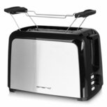 Emerio TO-123924 Broodrooster RVS/Zwart