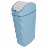 Alythia Tafelafvalbak met Zwaaideksel 4L Blauw/Wit