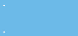 Kangaro 07070-03 Scheidingsstrook 2-gaats 105x240mm 180g RC Blauw