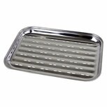 BBQ Grill Tray 34.5x24.5x2.7 cm RVS