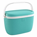 Linda Koelbox 18L Turquoise/Wit