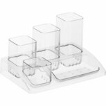 Rotho Pennenbak 5 Vakken 18.5x12.5x10 cm Transparant