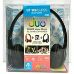 IDance DUO Hoofdtelefoon Draadloos Zwart
