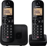 Panasonic KX-TGC252NLB Telefoon Duo Black