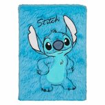 Disney Stitch Pluche Notieboekje A5 Blauw