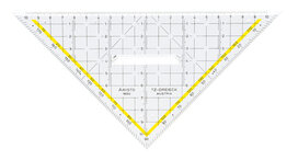 Aristo AR-1650/2 Tekendriehoek 22,5 Cm Met Greep