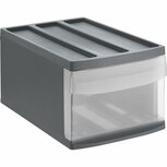 Rotho SYSTEMIX Design Ladekast 39.5x25.5x20.3 cm Antraciet