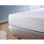 Ten Cate Molton Hoeslaken 160x200 cm Wit/Katoen