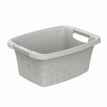 Rotho Flowers Wasmand 12L Cool Grey