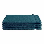 Byrklund Washandjes 16x21 cm 4 Stuks Donkerblauw/Katoen