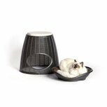 Bama Pet Pasha Dierenmand 52x50x46/55 cm Antraciet