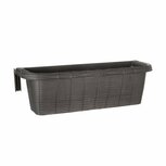 Bama Fioriera Bloem-Balkonbak 60x20x18.5 cm Antraciet