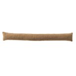 Tochtstopper 90x12 cm Beige/Teddy Stof