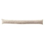 Tochtstopper 90x12 cm Cr&egrave;me/Teddy Stof
