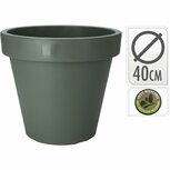 Eecken &amp; Kanten Bloempot 40 cm Plastic/Donkergroen