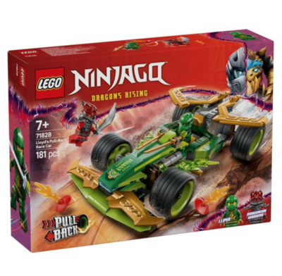 Lego Ninjago 71828 Lloyds pullback racewagen