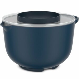 Mepal Beslagkom met Spatdeksel 3L Donkerblauw