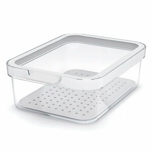 Rotho CAUMA Koelkastorganizer 18.4x13.6x6.2 cm 1.2L Wit/Transparant