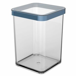 Rotho LOFT Bewaardoos 10x10x14.2 cm 1L Horizon Blauw/Transparant