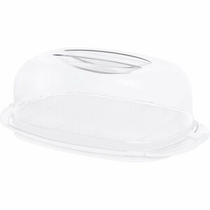 Rotho Fresh Kaasdoos 29x17x10.5 cm Wit/Transparant