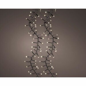 Lumineo LED Excellent Twinkle 648 LEDs 10 m Zwart Warm Wit Licht