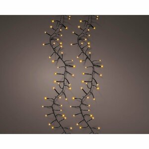 Lumineo LED Excellent Twinkle 960 LEDs 150 cm Zwart Warm Wit Licht
