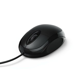 Hama Optische Muis Met 3 Knoppen MC-100 Met Kabel Zwart
