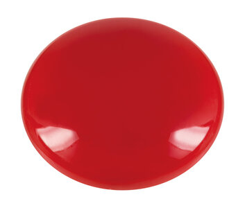 Westcott AC-E10810 Magneet Rood Pak à 10st. Ø 25x11,8mm, 300g