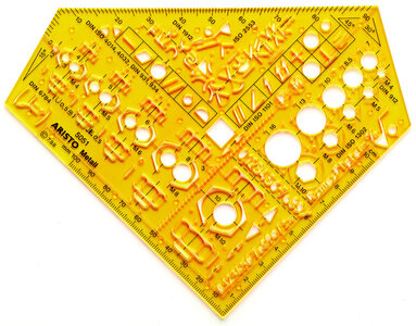 Aristo AR-5051 Sjabloon "metaalbewerking"