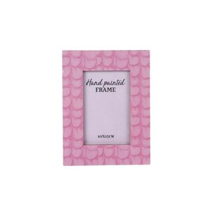 Fotolijst Masie 16x21.5x1 cm Hout/Emaille/Roze