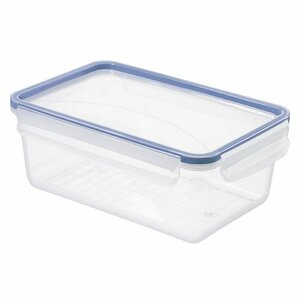 Rotho Clic & Lock Koelkast Bewaardoos 2L Horizon Blauw/Transparant