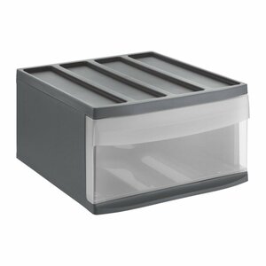 Rotho SYSTEMIX Design Ladekast 34x39.5x20.3 cm Antraciet