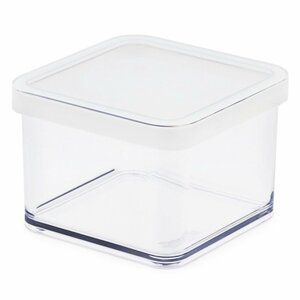 Rotho LOFT Bewaardoos 0.5L Wit/Transparant