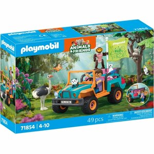 Playmobil 71854 Animals & Friends Kleurrijke Terreinwagen