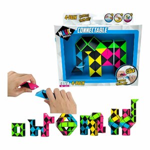 Magic Puzzle Connectable 4-Pack