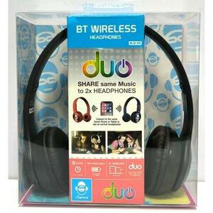 IDance DUO Hoofdtelefoon Draadloos Zwart