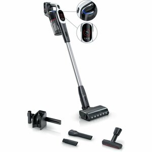 Bosch BBS931WBA Unlimited 9 Accu Steelstofzuiger Antraciet/Wit