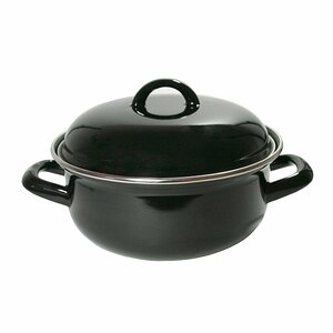 Imperial Kitchen Braadpan 28 cm Zwart/Emaille