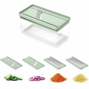 Brabantia Tasty+ Mandoline Set Jade Green/Transparant